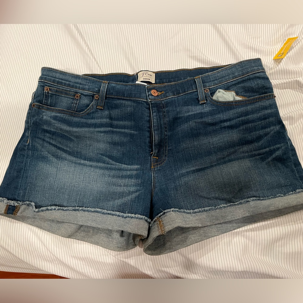 J. Crew denim shorts. Size 35
